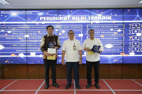 Kemensetneg Gelar Anugerah Penghargaan Pengawasan Kearsipan Internal