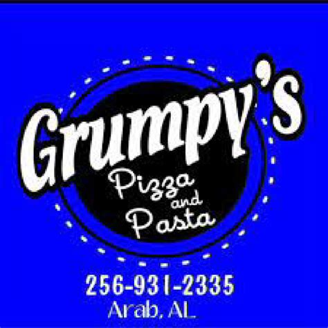 Grumpy S Pizza Arab AL Menu Updated July 2024