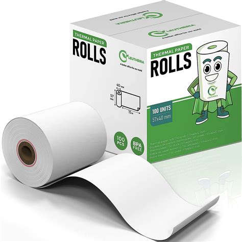 Rollos Tpv Bobina De Papel T Rmico Para Tarjeta De Cr Dito