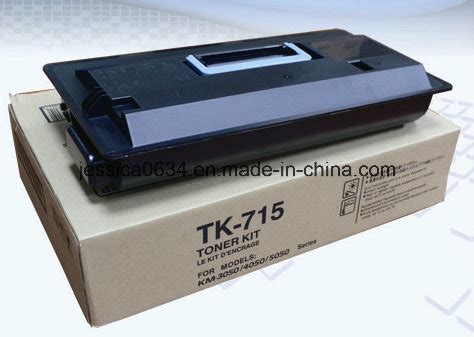 Compatible Tk 715 717 718 Toner Cartridges For Kyocera Km3050 4050 5050