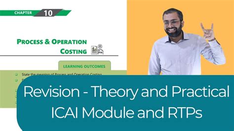 Process Costing Revision Ca Inter Costing Ch Icai Module And