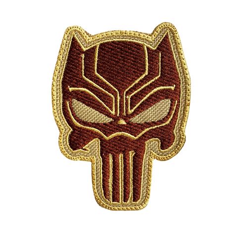 Patch Bordado Justiceiro Panther Tan Shopee Brasil