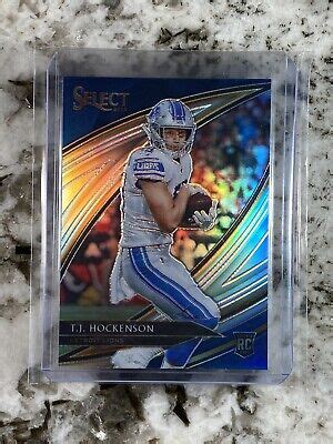 Tj Hockenson Rookie Panini Select Field Level Silver Prizm Rc