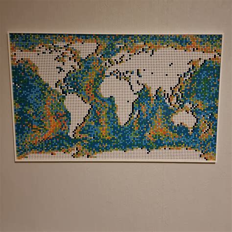 Lego World Map : r/lego