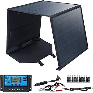 ISOLEI Paneles Solares 60W Panel Solar 18V Cargador Solar Plegable