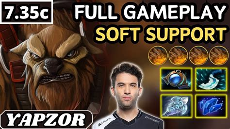 735c Yapzor Earthshaker Soft Support Gameplay 22 Assists Dota 2