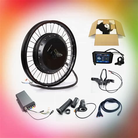 QS Motor 8000W Hub Motor Ebike Kit Waterproof Electric Bicycle Kit