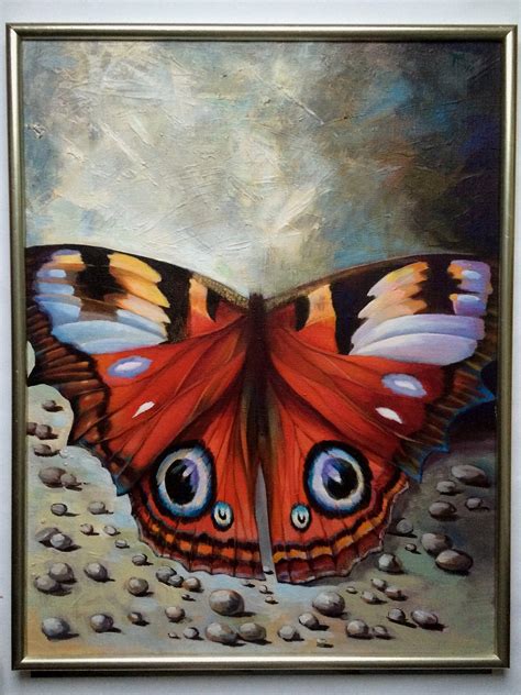 Malerei Schmetterling Acryl Auf Leinwand Original Kunstwerk Etsy De