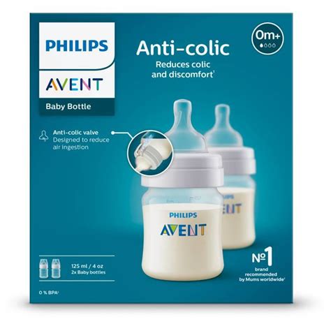 Buy Avent Anti Colic Bottle 125ml 2 Pack New Online At Chemist Warehouse®