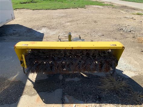 John Deere 246 Rotary Broom W Quick Hitch BigIron Auctions