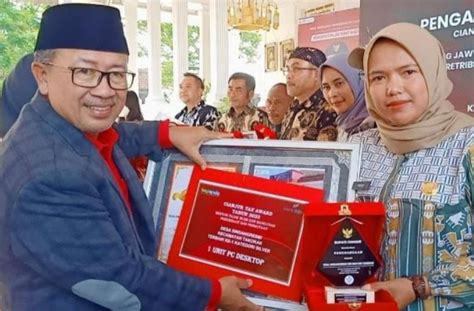 Cianjur Tax Award 2023 Pemkab Berikan Penghargaan Bagi Wajib Pajak