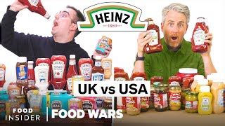 US vs UK Heinz Products | Food Wars | Food Insider | Doovi