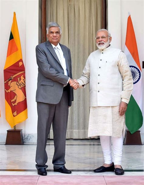 Modi Lankan PM Hold Talks On Bilateral Regional Issues Jammu