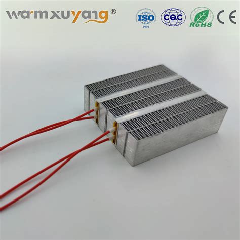 Thermostat Insulated Ptc Resistor Ceramic Heater Element 12v Heater Electric Ptc Air Heating