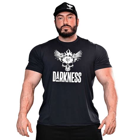 Camiseta Darkness Dry Fit The Nation Under Iron Integralm Dica Meu