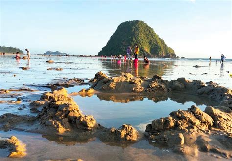 Nikmati Sajian Pasir Putih Dan Sunset Di Pantai Pulau Merah Kaltengpos