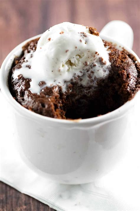 Minute Chocolate Mug Cake Girl Gone Gourmet