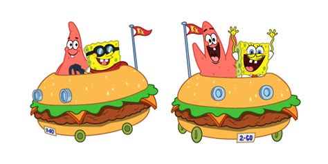 SpongeBob Patty Wagon | Spongebob, Spongebob tattoo, Boys sticker