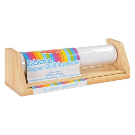 Tabletop Wooden Paper Roll Dispenser