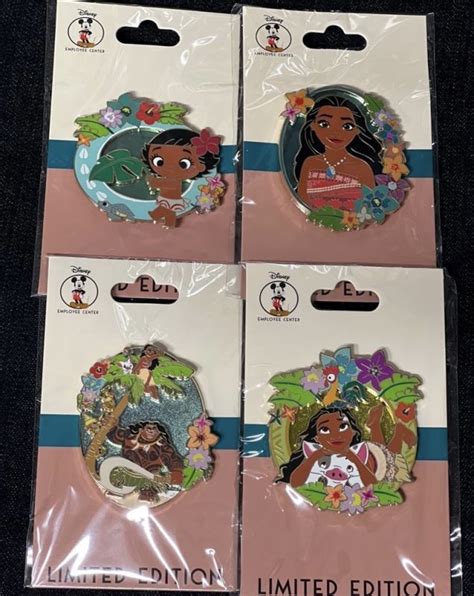 Moana Pin Series At Disney Employee Center Disney Pins Blog