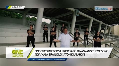 One Western Visayas Singer Composer Sa Likod Sang Dinagyang Theme Song