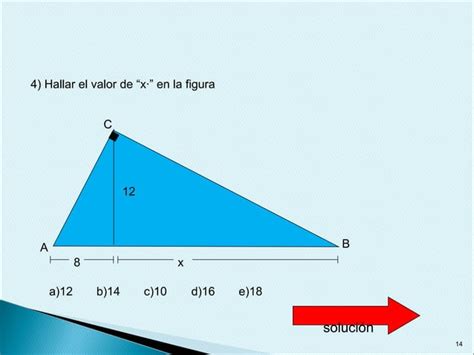 Relaciones Metricas En El Triangulo PPT