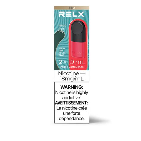 Fresh Red Relx Pod Pro Pack Vapeloft