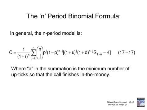 Ppt Chapter The Binomial Option Pricing Model Bopm Powerpoint