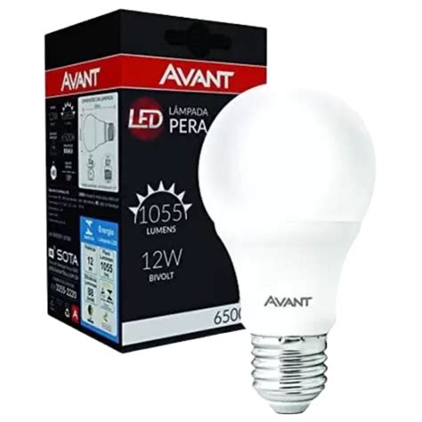 Lampada Led W Bivolt Pera Avant Casa Dos Parafusos Franca