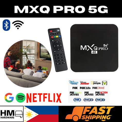 Ready Stock The New 5g Mxq Pro 4k Android Tv Box Wireless Tv Box Full