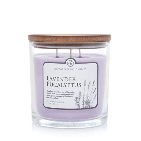 Lavender Eucalyptus Chesapeake Bay Candle Botany Collection Wick