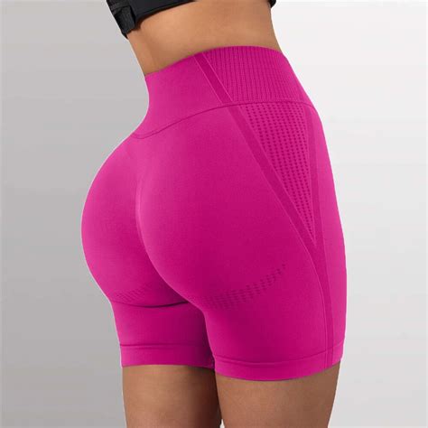 Leggings For Women Sport Clothing Seamless Short High Waist Scrunch Shorts Butt Booty Push Up