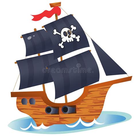 Cartoon Pirate Ship Stock Illustrations – 19,771 Cartoon Pirate Ship ...