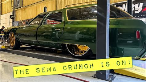 Sema Crunch Can We Get The Wagon Fired Up Before Leaving For The