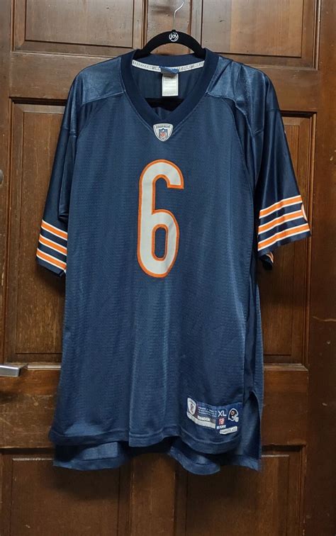 Reebok NFL Equipment Chicago Bears 6 Jay Cutler Jersey Men S Size XL