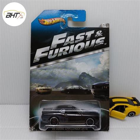 Hot Wheels 08 Dodge Challenger Srt8 Fast And Furious Hotwheels Shopee Malaysia