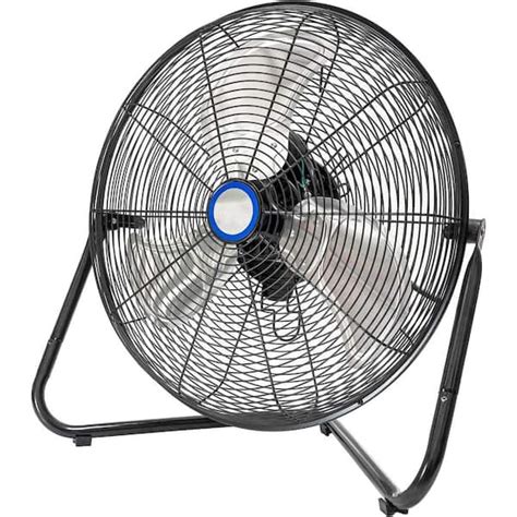 Edendirect 20 In 3 Speed High Velocity Heavy Duty Metal Industrial Floor Fans Oscillating Quiet