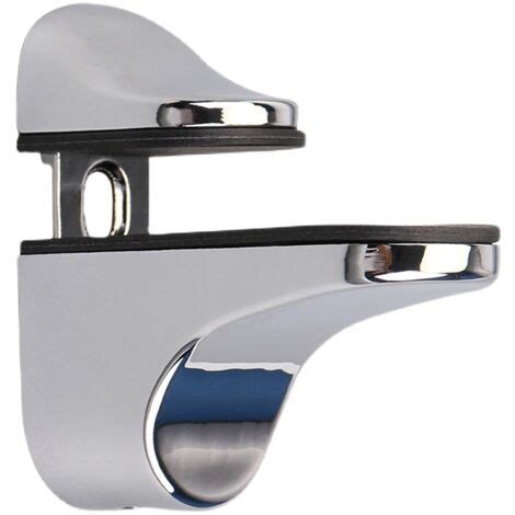 Pcs Glass Shelf Bracket Adjustable Glass Shelf Bracket Zinc Alloy