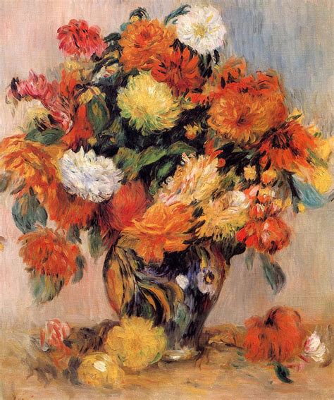 Renoir It Gives My Brain A Rest Painting Flowers Tutt Art