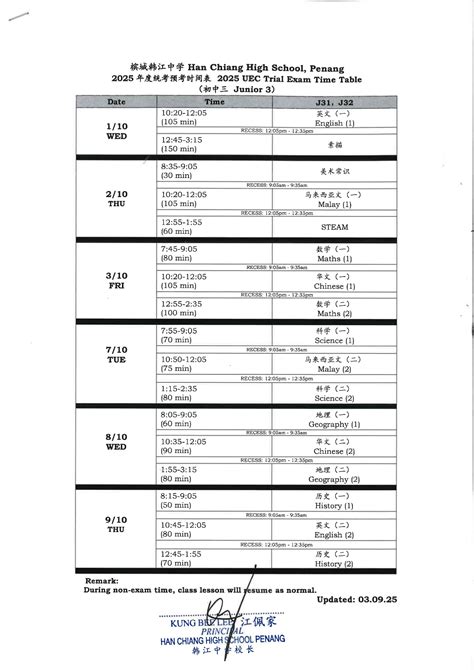 Neco Exam Time Table 2