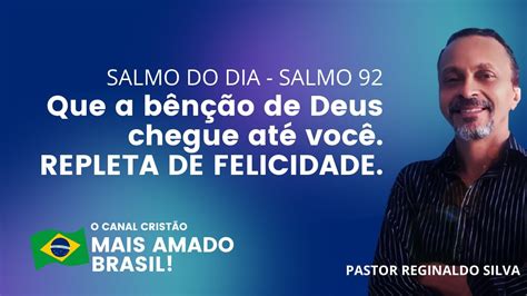 Salmo Do Dia Salmo N O Se Preocupe O Amanh Deus Est Na