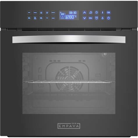 Empava 24 Electric Convection Single Wall Oven 10 Cooking Functions