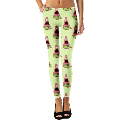 Yx Girl Plus Size 3d Print Cartoon Patrick Star Womens Sex Leggings Women Legging Sex Pant