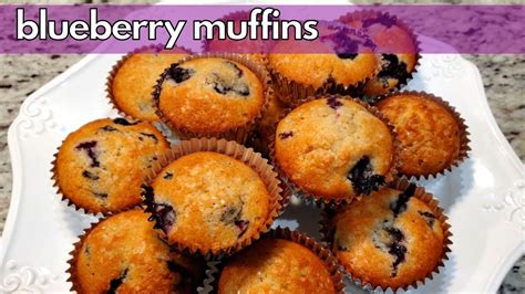 Easy Blueberry Muffins Recipe Youtube