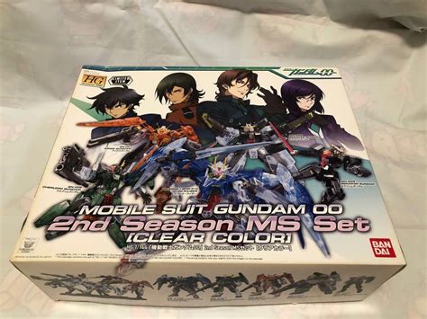 HG高達模型 MOBILE SUIT GUNDAM 00 2ND SEASON MS SET CLEAR COLOR 興趣及遊戲 玩具