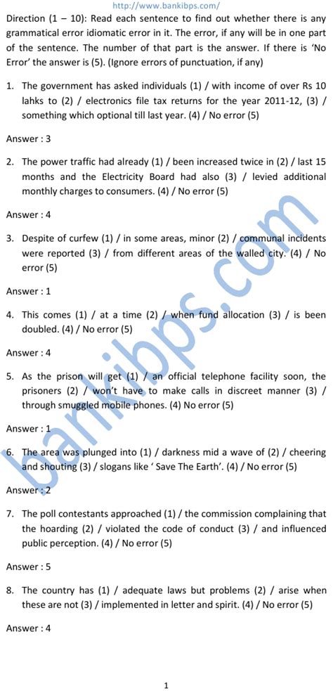 IBPS PO Previous Question Papers Cwe