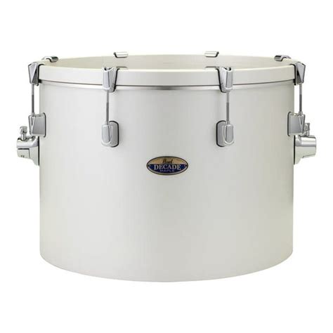 Pearl Decade Maple 20 X14 Gong Bass Drum White Satin Pearl Dcp