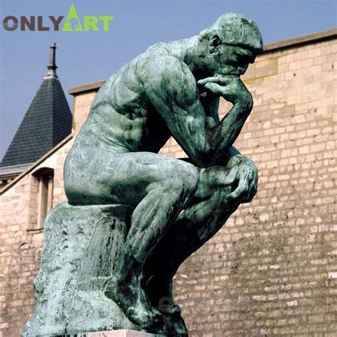 Where is the thinker statue? Thinking statue meaning? | onlyart ...