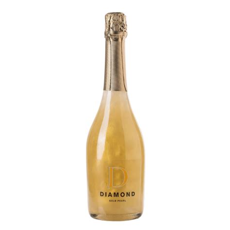 Ve Diamond Gold Pearl Led 750 Ml La Cava Vinos Y Licores