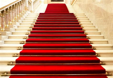 Red Carpet Stairs Wedding Photography Backdrop – Starbackdrop